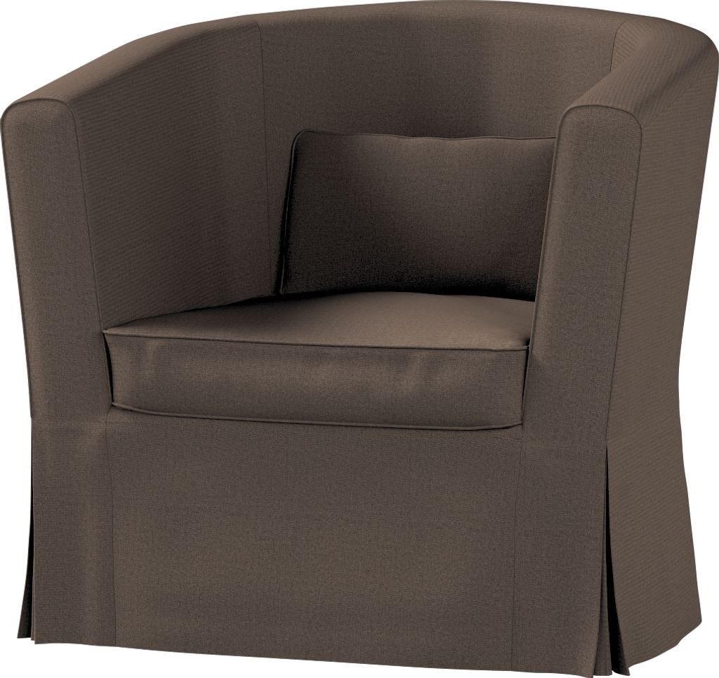 Dekoria Bezug für Ektorp Tullsta Sessel, braun, 79cm x 69cm Produktbild 
