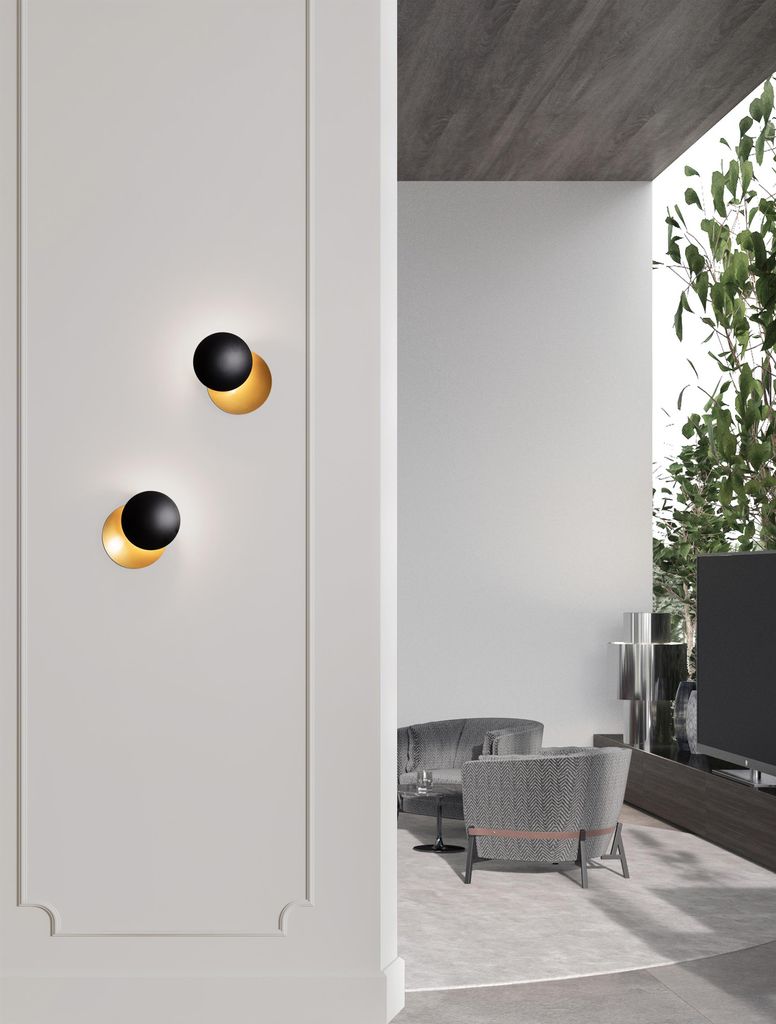 Nova Luce Wandleuchte SHELL