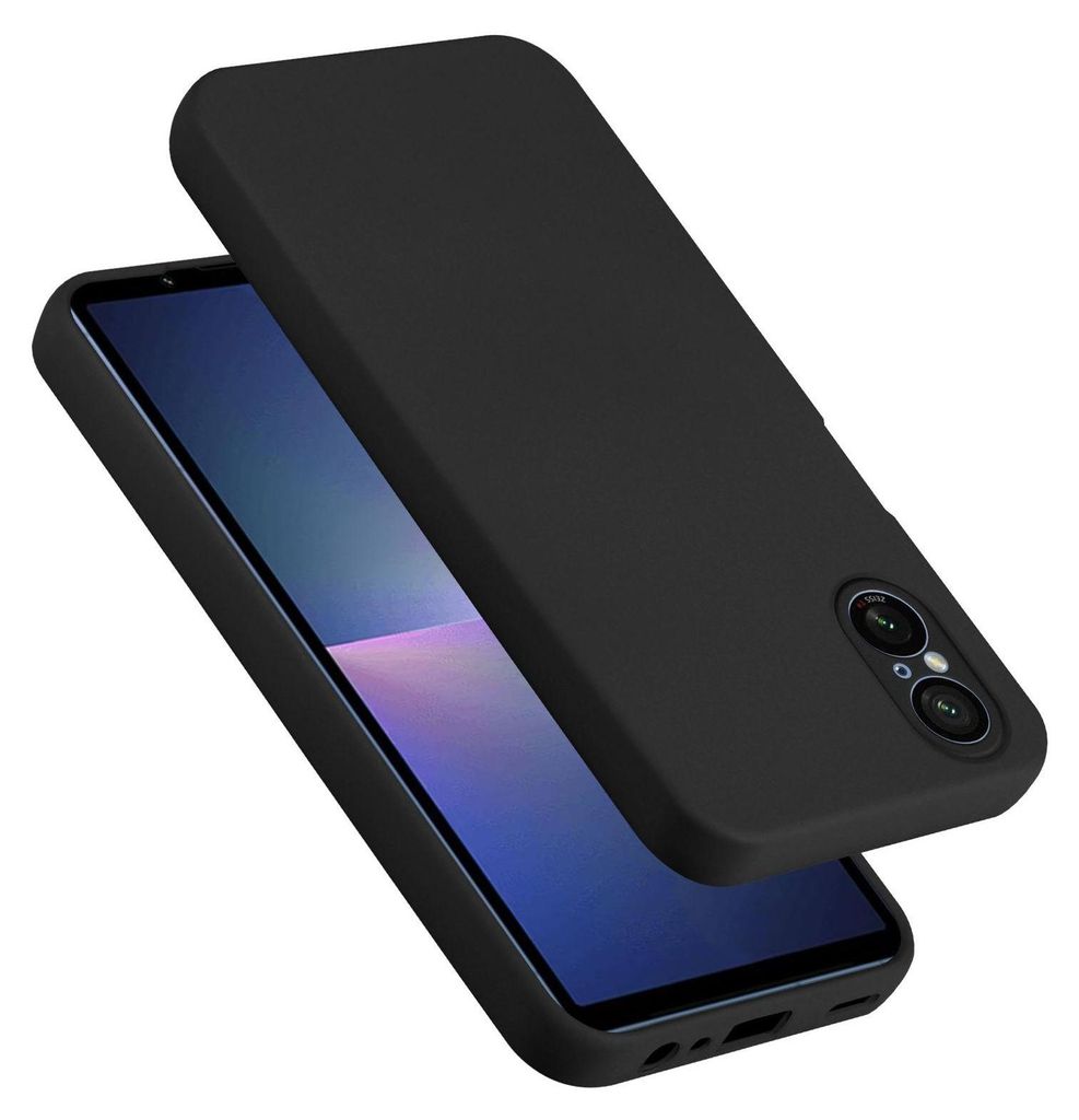 Cadorabo Hülle für Sony Xperia 5 V Hülle Silikon Handyhülle Case aus flüssigem Silikon, Kratzfeste und stoßfeste Schutzhülle für Sony Xperi...