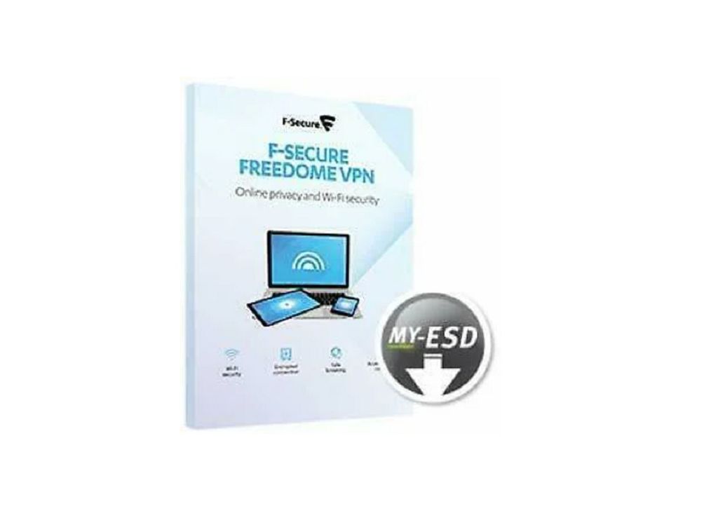F-Secure Freedome VPN - 1 Jahr/5 Geräte für Multi Plattform (PC, Mac, Android und iOS) Digital Download