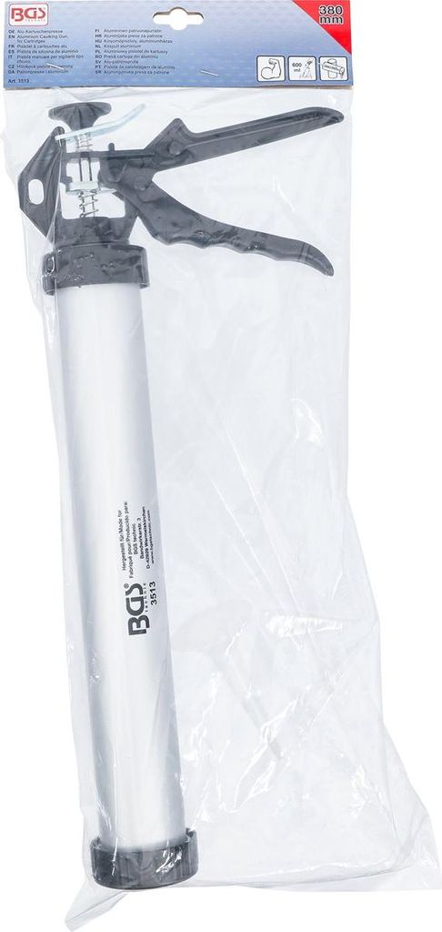 BGS Pressa a cartuccia in alluminio 380 mm - 3513 Immagine del prodotto 