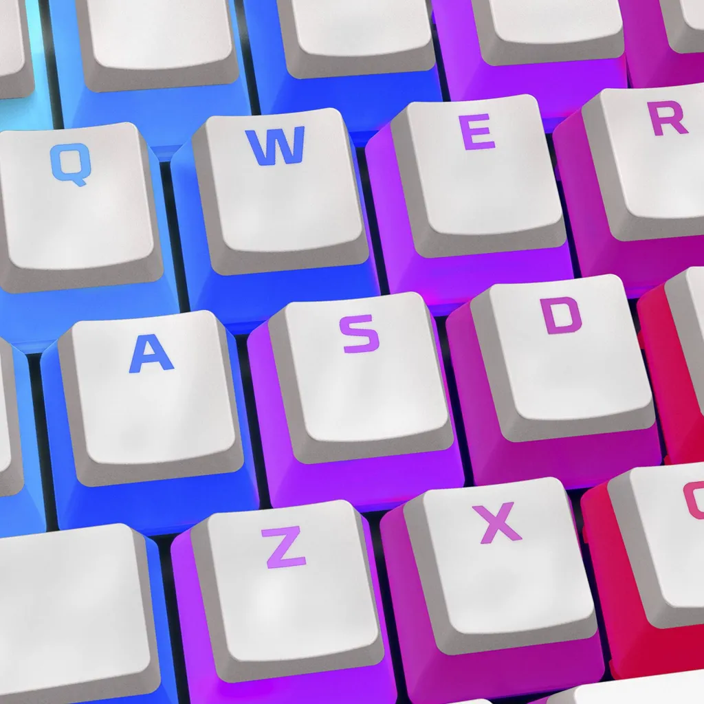 Touches PBT HyperX Pudding Blanc pour Customiser son Clavier Gamer