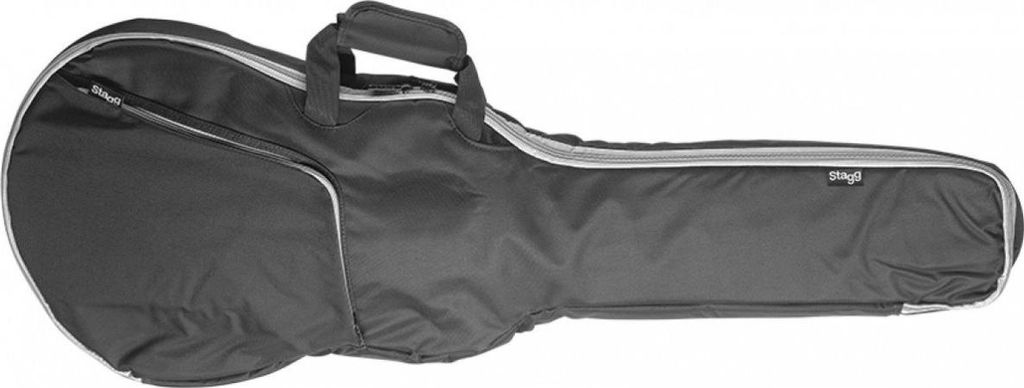 Basic Serie gepolsterte Nylontasche für semi-Akustikgitarre