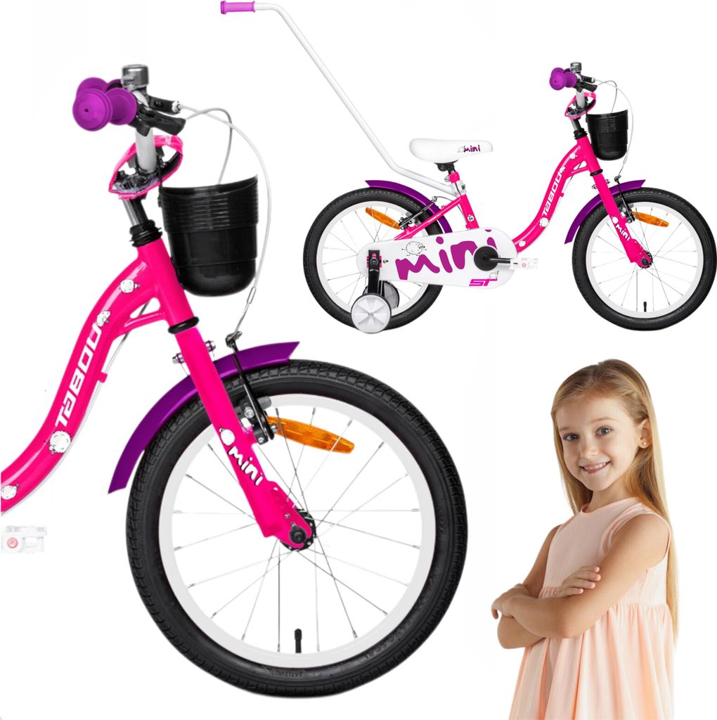 Tabou Kinderfahrrad Mini Bike 16 Zoll Sehr Leicht Für Mädchen