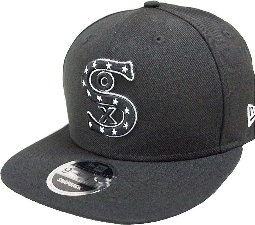New Era Chicago White Sox Sidepatch Cooperstown Black CSnapback Cap 9fifty Limited Edition