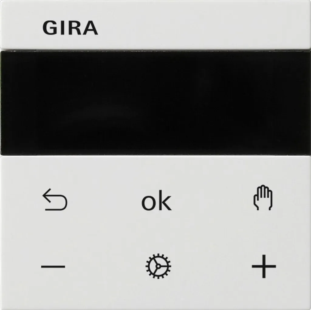 Gira 539427 System rws : Thermostat avec contrôle Bluetooth intégré