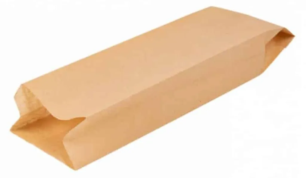 500 Sachets pour Paninis et Hot Dog Kraft Brun - Spécial Vente à Emporter