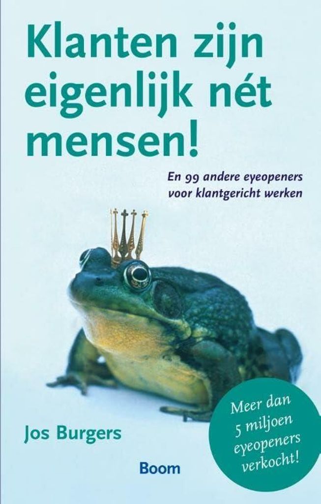 Burgers, J: Klanten zijn eigenlijk net mensen