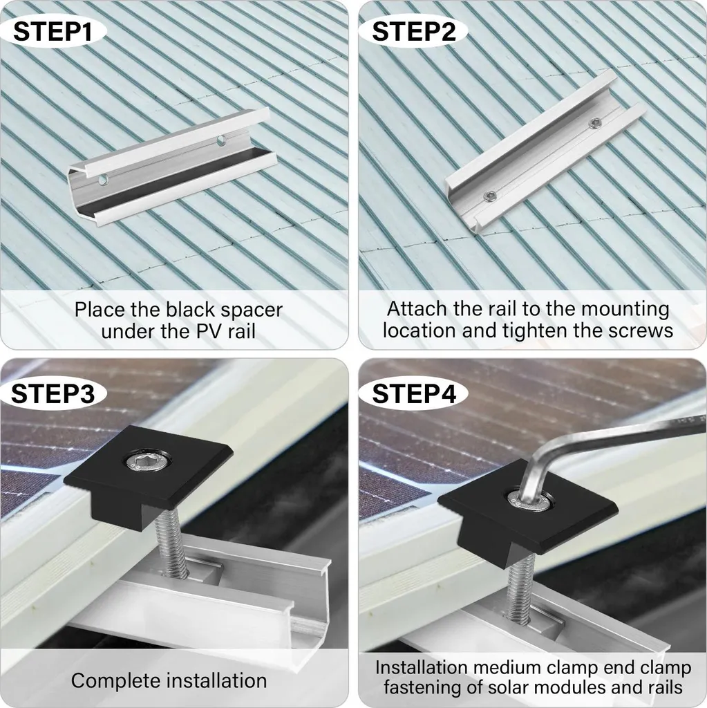 Fixation panneau solaire tôle : stop aux fuites et aux vibrations - 3