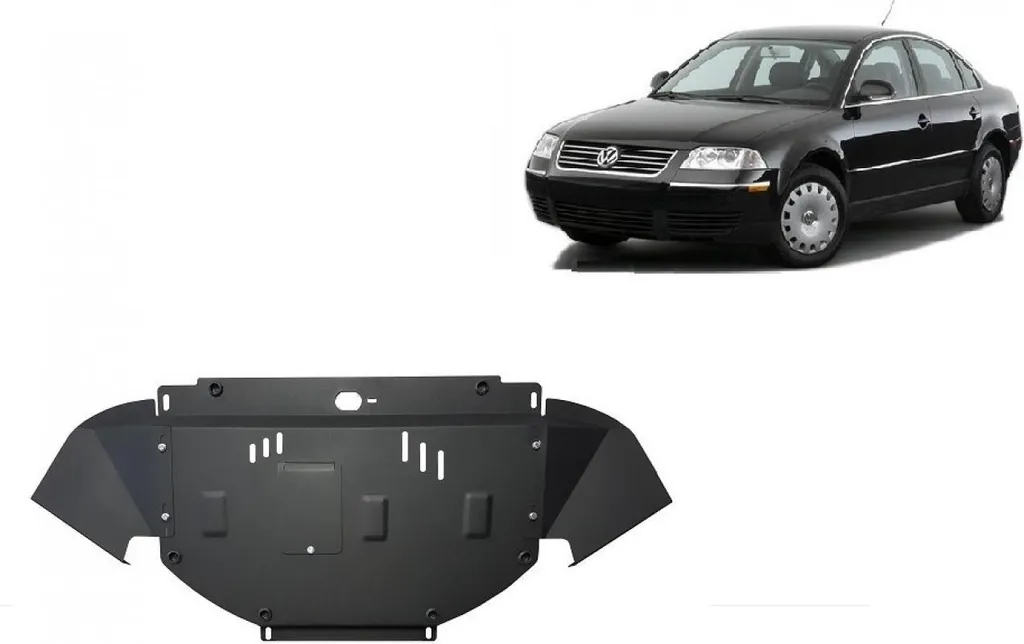 Protection moteur VW Passat B5.5 pour routes difficiles en acier