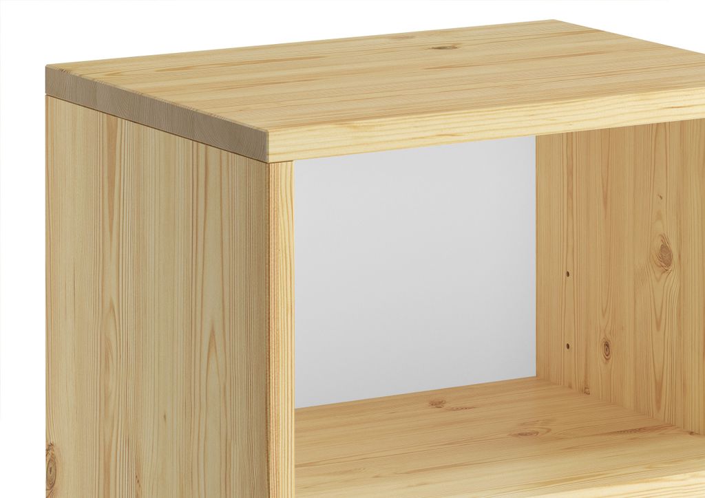 Holzregal Bücherregal verschiedene Höhen Wandregal Produktbild 5