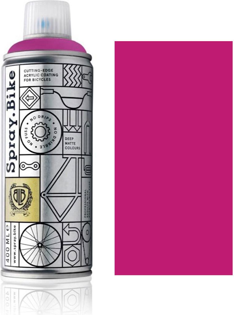 Fahrrad Lackspray Keine GRUNDIERUNG notwendig - Acryllack Produktbild 