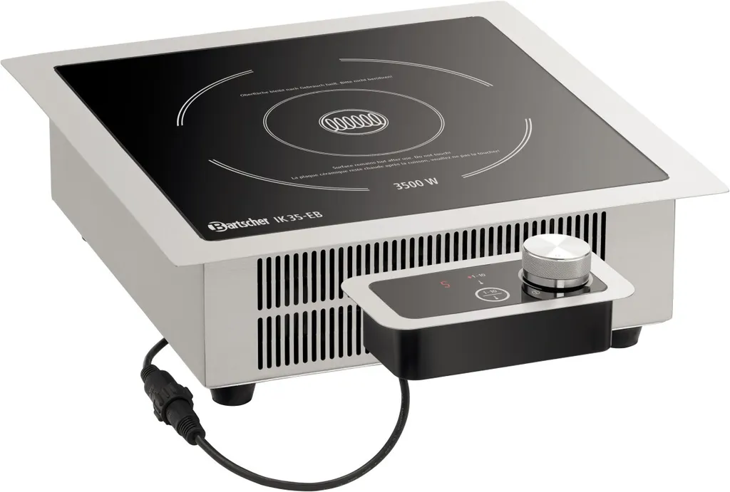 Plaque induction 3500W Bartscher IK 35-EB : cuisson rapide et sans risque - 8