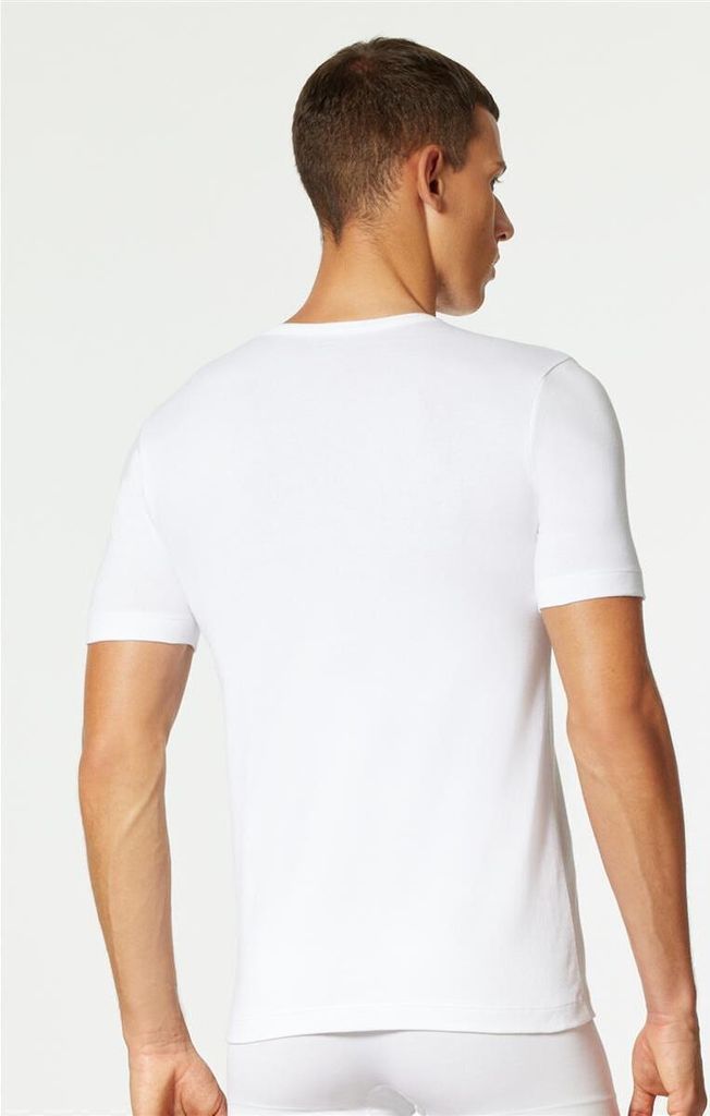 4er Pack V-Ausschnitt T-Shirts - Basic Tees In Uni- Produktbild-Vorschau 1