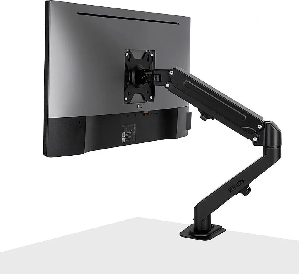 Fini le mal de dos : Support écran 27'' Lindy 40707 Ergonomique 9kg