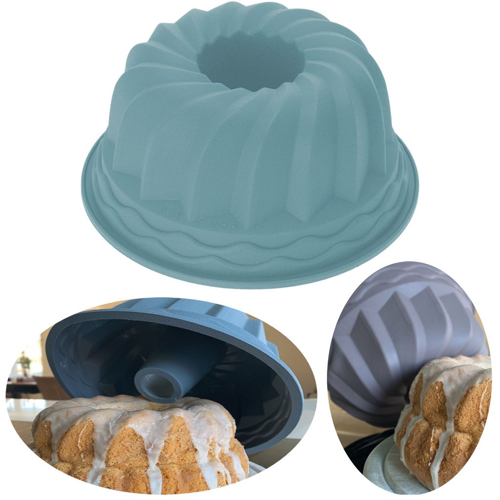 Staab's Gugelhupfform Aus Silikon - 22cm Backform Blau
