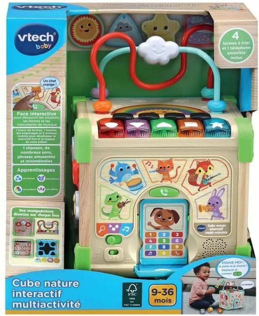 Jouet d'éveil Centre d'activités Vtech Baby interactif pour bébé 9 mois