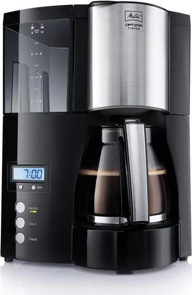 Melitta Optima Timer Macchina Caffè Filtro Programmabile 8-12 Tazze