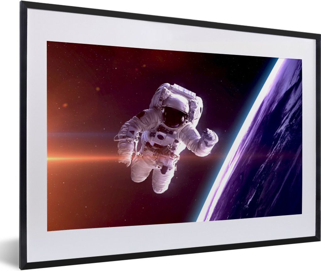 MuchoWow® Gerahmtes Poster Weltraum - NASA - Erde - Jungen Produktbild 