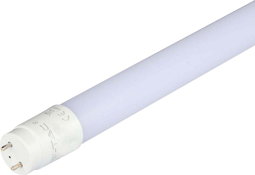 V-TAC LED tube EEC: F (A - G) G13 T8 9 W Cool white (Ø x H) 28 mm x 600 mm 1 pc(s)