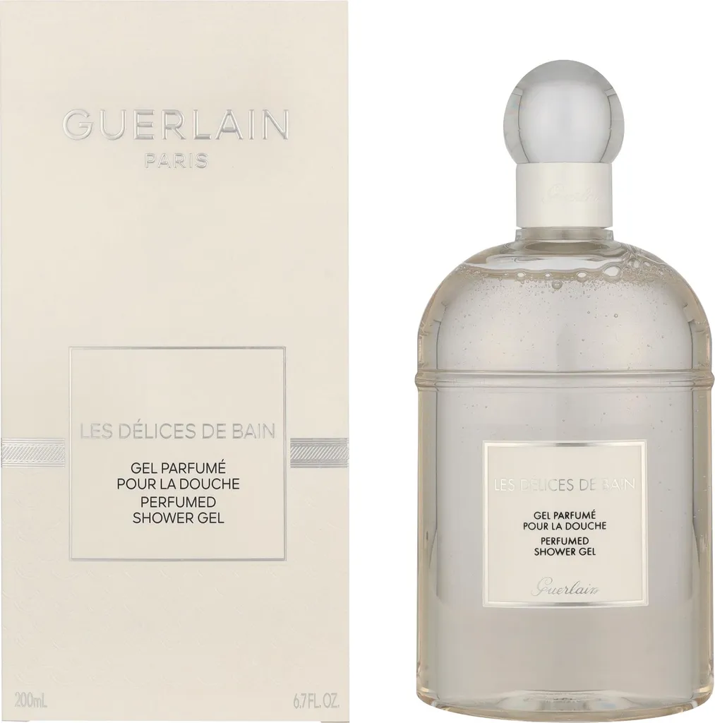 Guerlain Gel Douche Parfumé Les Délices de Bain - Texture Onctueuse