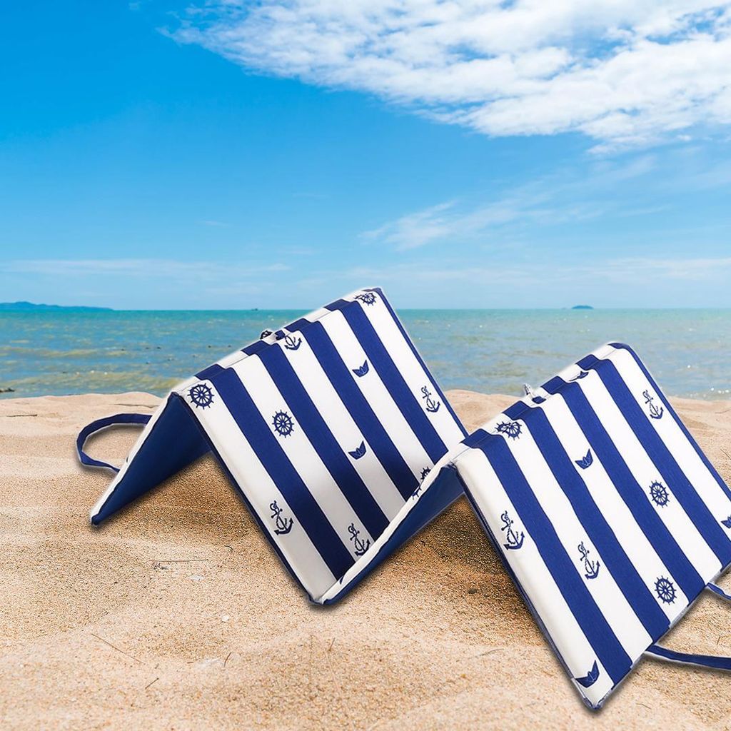 Krzesło plażowe STRIPE AND ANCHOR 137x49 cm, Zdjęcie produktu 