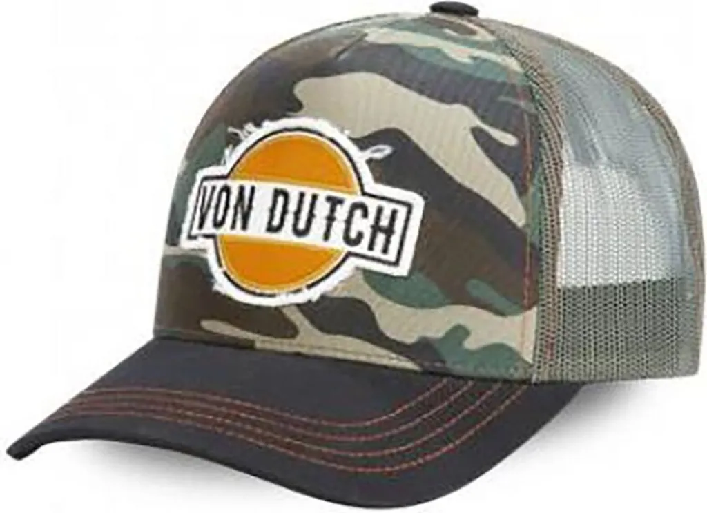 Cappellino Von Dutch Aban Nero - Urban Trucker Hat Taglia Unica