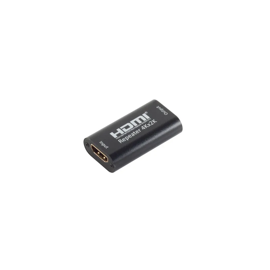 Évitez les Pertes de Signal Vidéo - Extendeur HDMI 4K Métal S-Impuls Sort