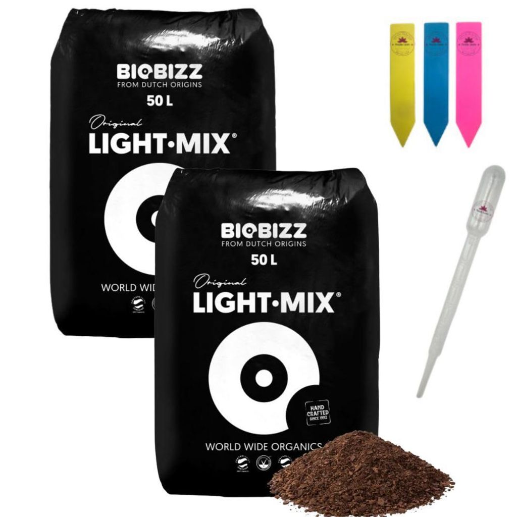 Light·Mix 2 × 50 Liter – 100 Liter Vorratsset Pflanzenerde Produktbild 