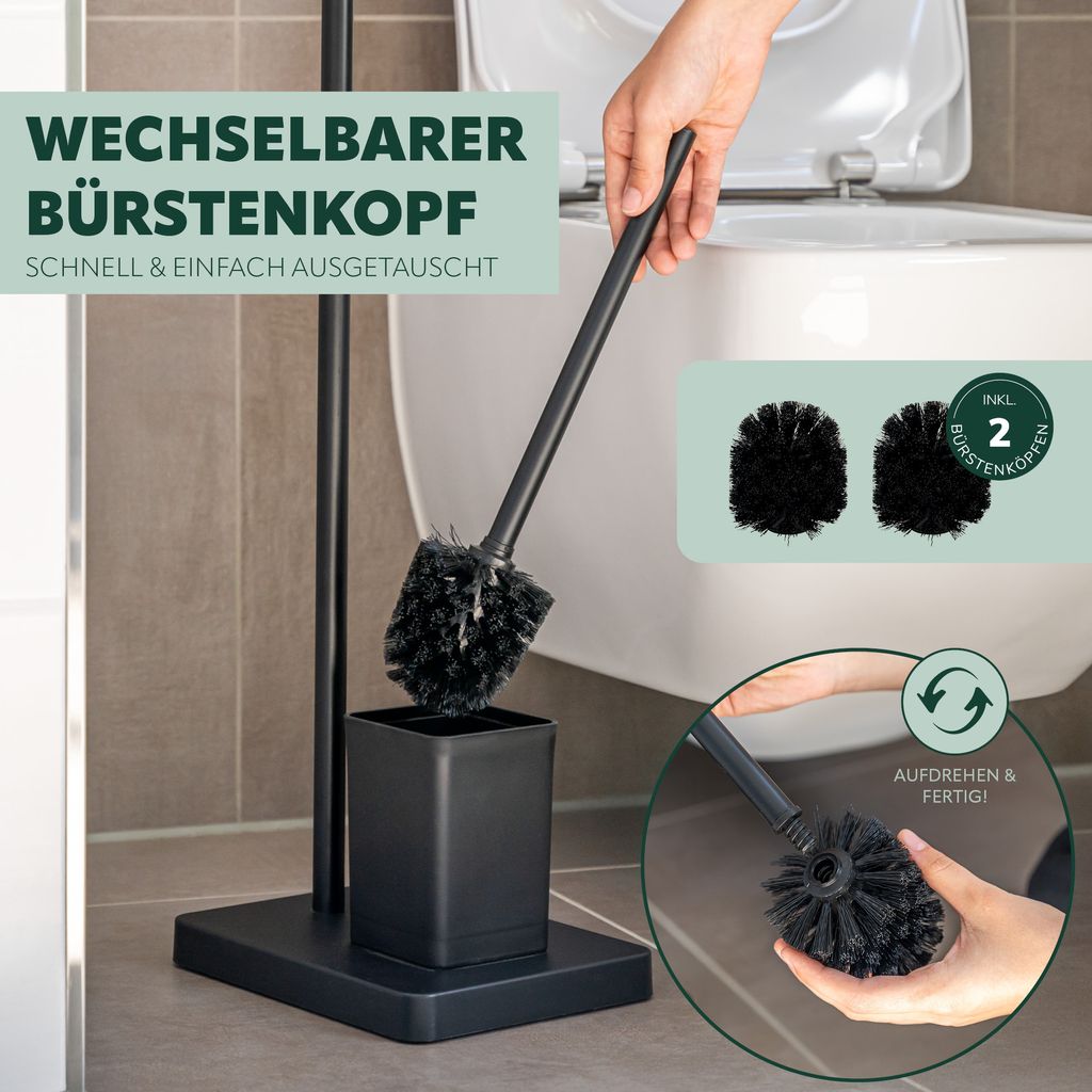 bremermann Stand-WC-Garnitur 2in1, WC-Bürste, Produktbild 4