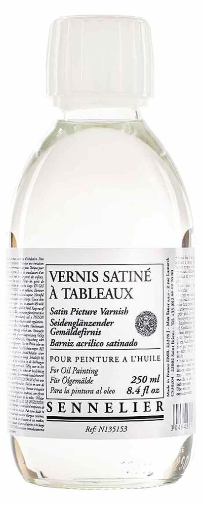 Gemäldefirnis Seidenglanz 250 ml Produktbild 