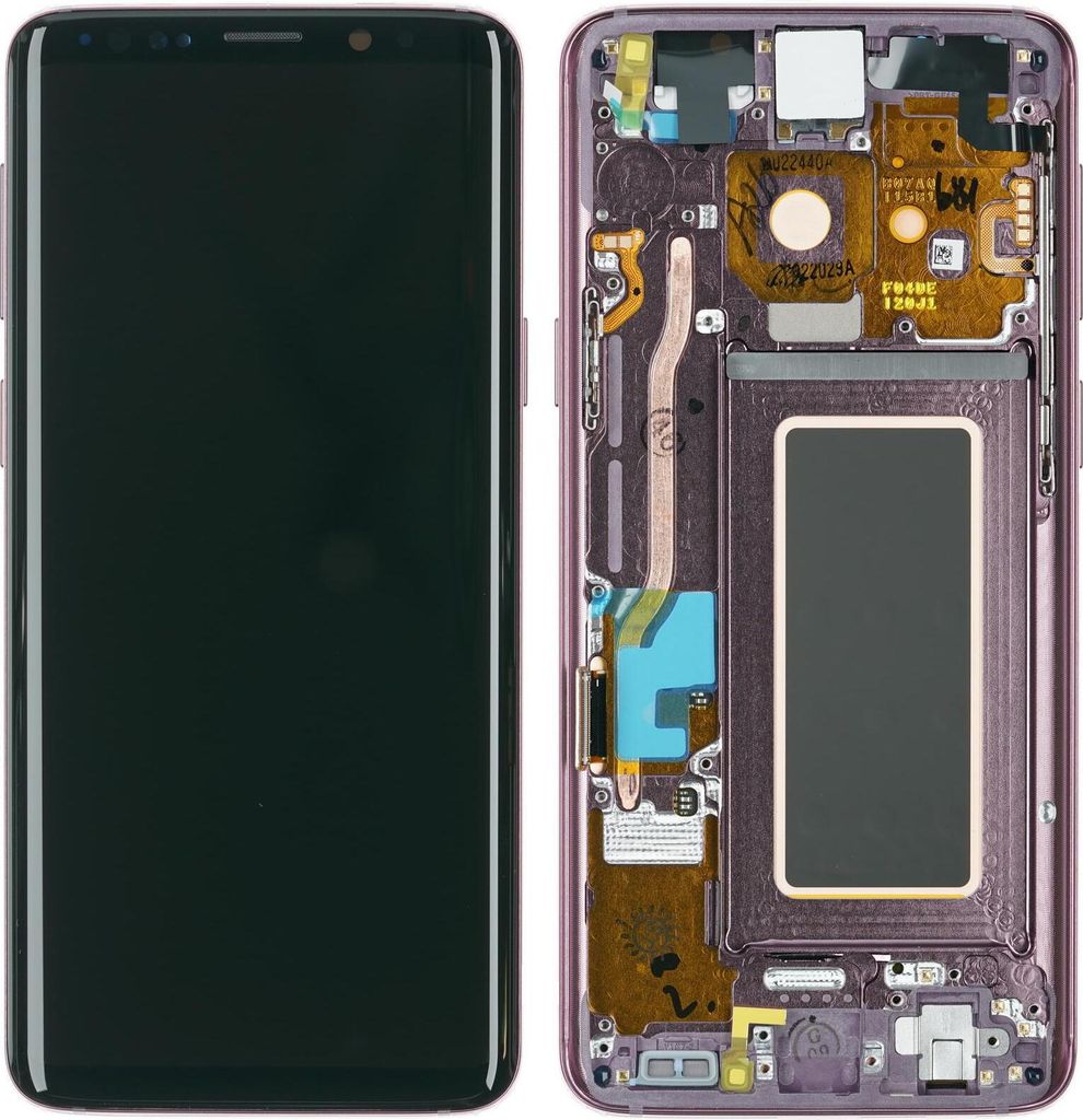 Display für Samsung Galaxy S9 (SM-G960F) Farbe: Lila Displayglas Touchscreen Bildschirm