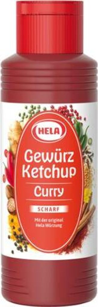 Hela Gewürz Ketchup Curry scharf