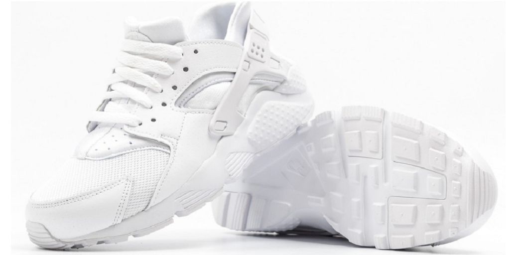 Nike Huarache Run GS All White LTD RARITÄT Laufschuhe Produktbild 