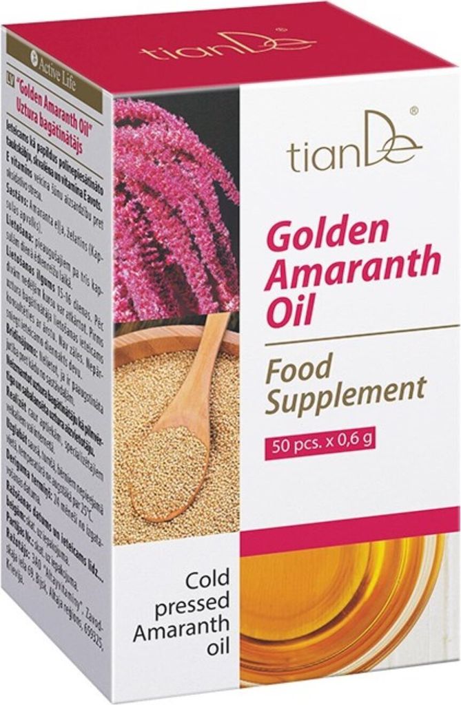 Tiande Olej Z Amarantusa 500 Mg 50 ks 135415 Obrázek produktu 