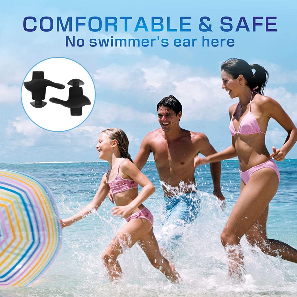 Silikon Ohrstöpsel Schwimmen Tauchen Wasserdichte Für Erwachsene /Kinder 