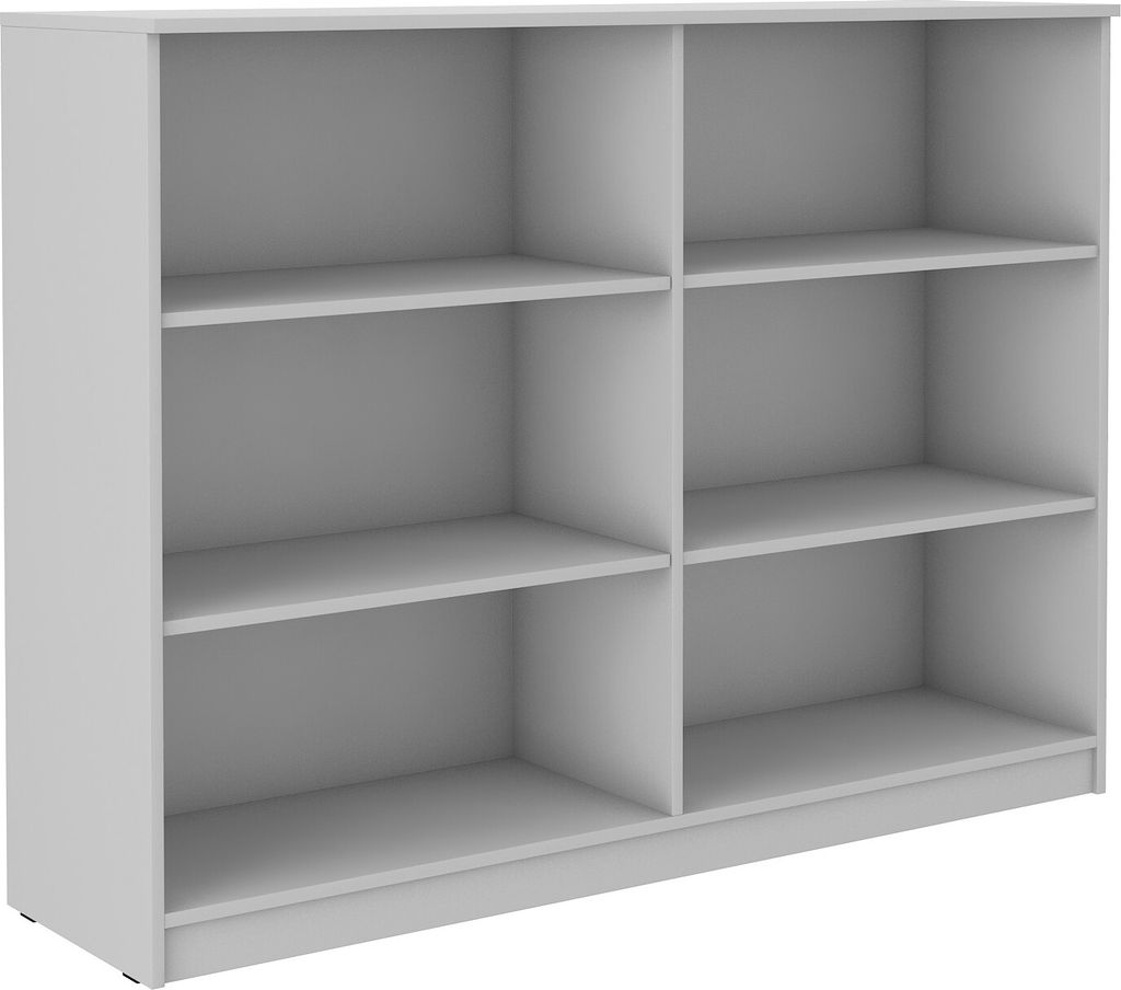 Masseno Kommode MALTESA 158 cm Sideboard für Wohnzimmer Schlafzimmer Modern 158x44x118 cm Grau / Grau