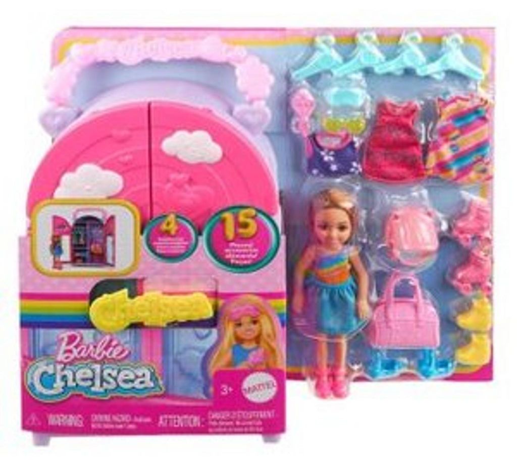 Barbie Chelsea HXN03, Szafa dla lalek, 3 lat(a), 329 g Zdjęcie produktu 