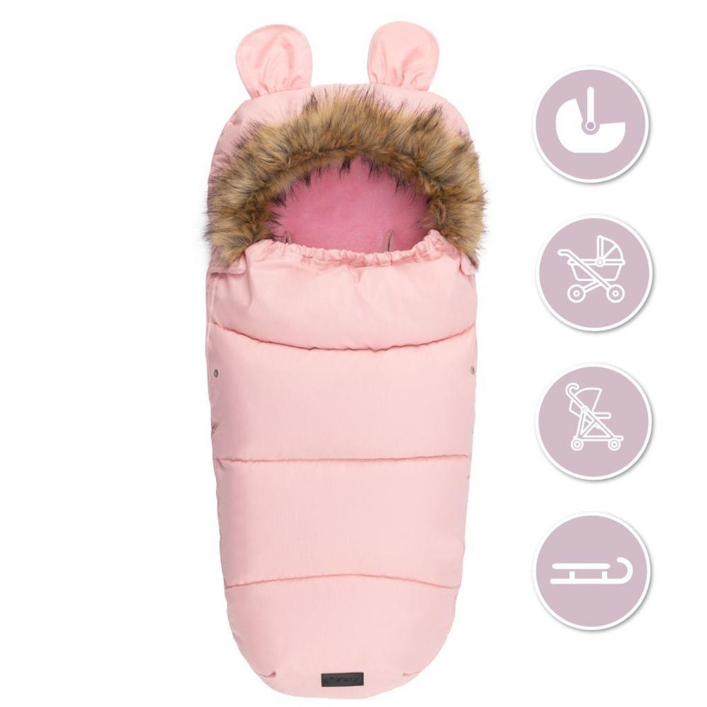 MoMi zimní fusak růžový Obrázek produktu 8