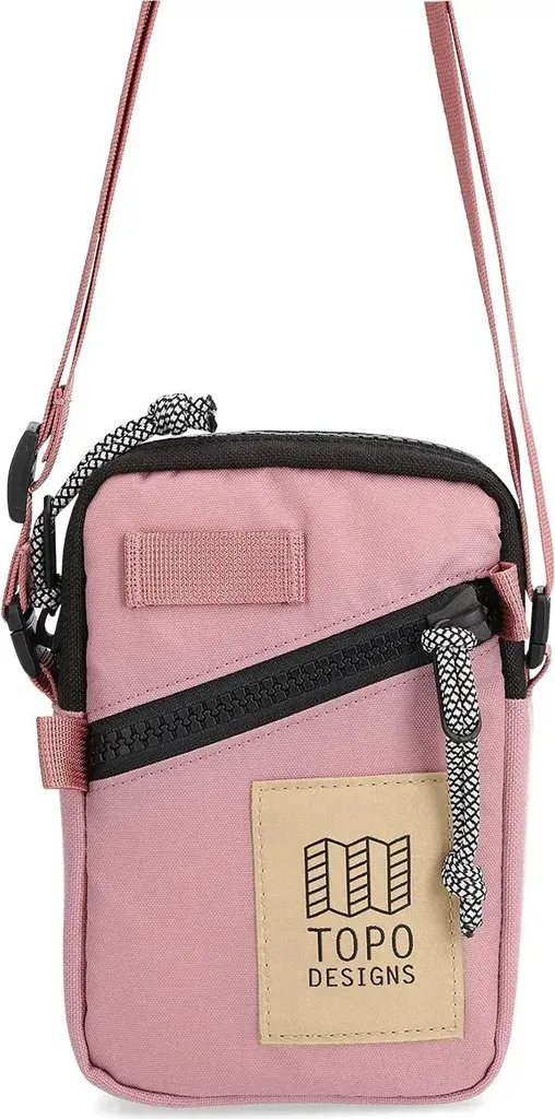 Topo Designs Sacoche Mini Shoulder Bag Rose - Petit Sac Bandoulière