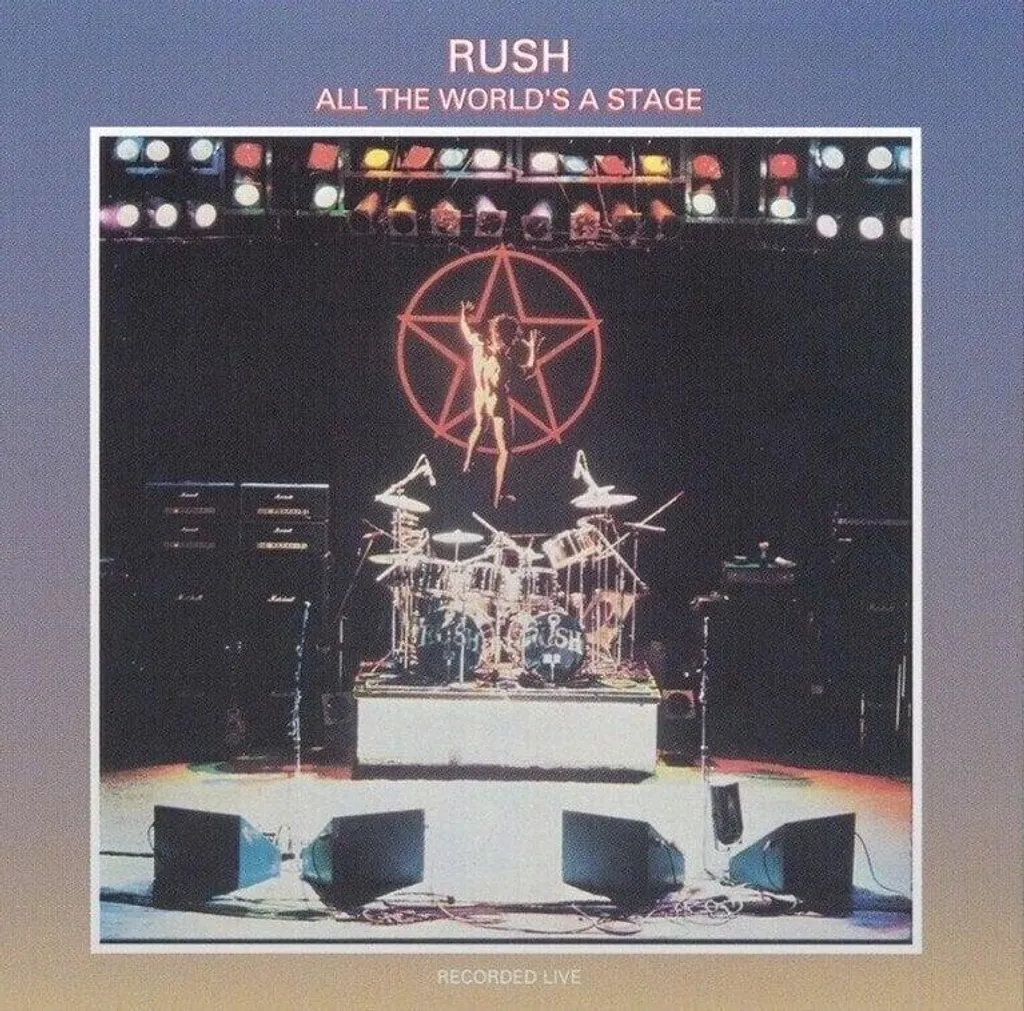 Vinyle Rush All the World's a Stage 2 LP pour Platine Hi-Fi Salon