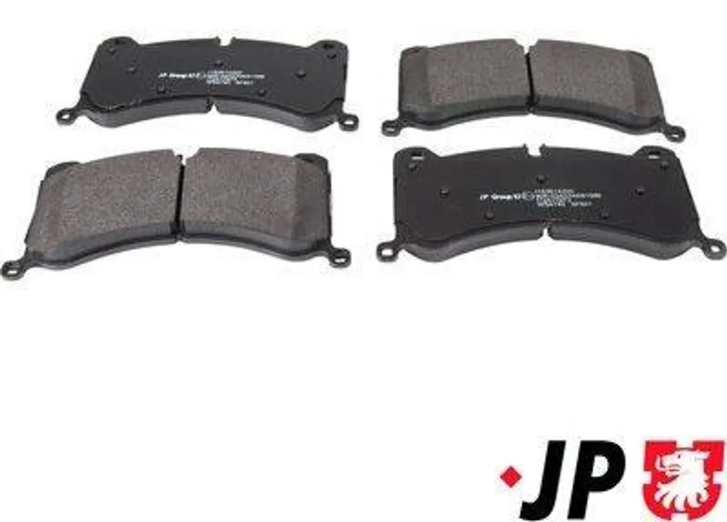 Plaquettes de Frein Avant Audi e-tron JP GROUP 1163614200 Haute Qualité