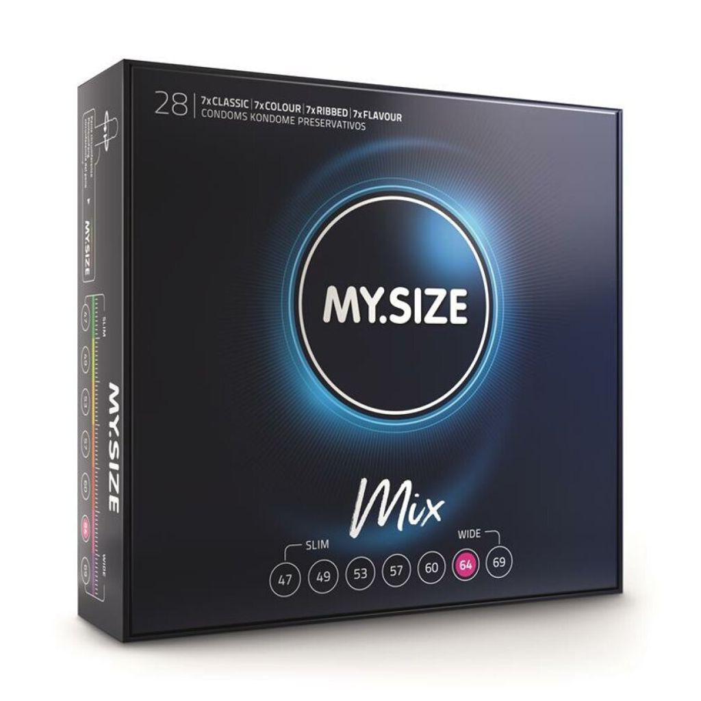 My Size Mix confezione da 64 pezzi con 28 unità Immagine del prodotto 