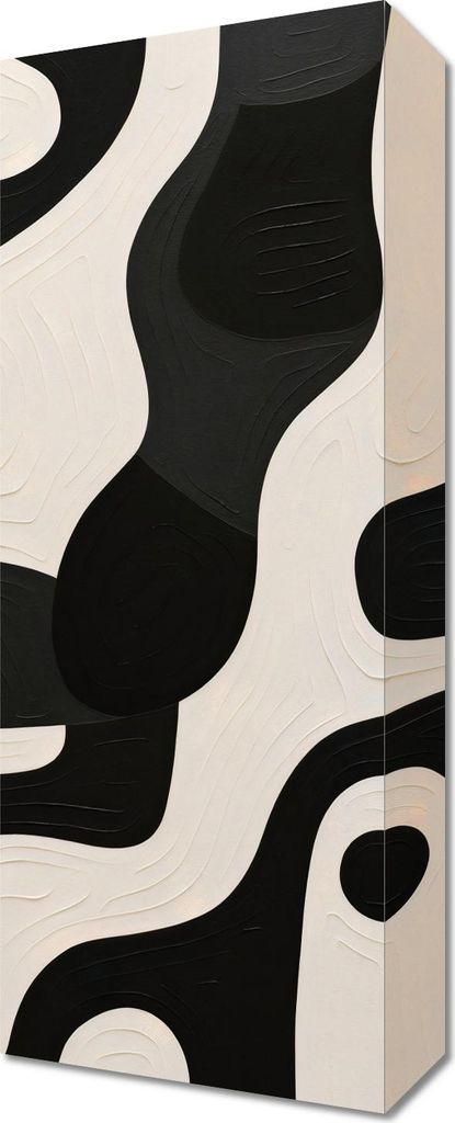 Bild 20x50cm Kontrastierende Harmonie