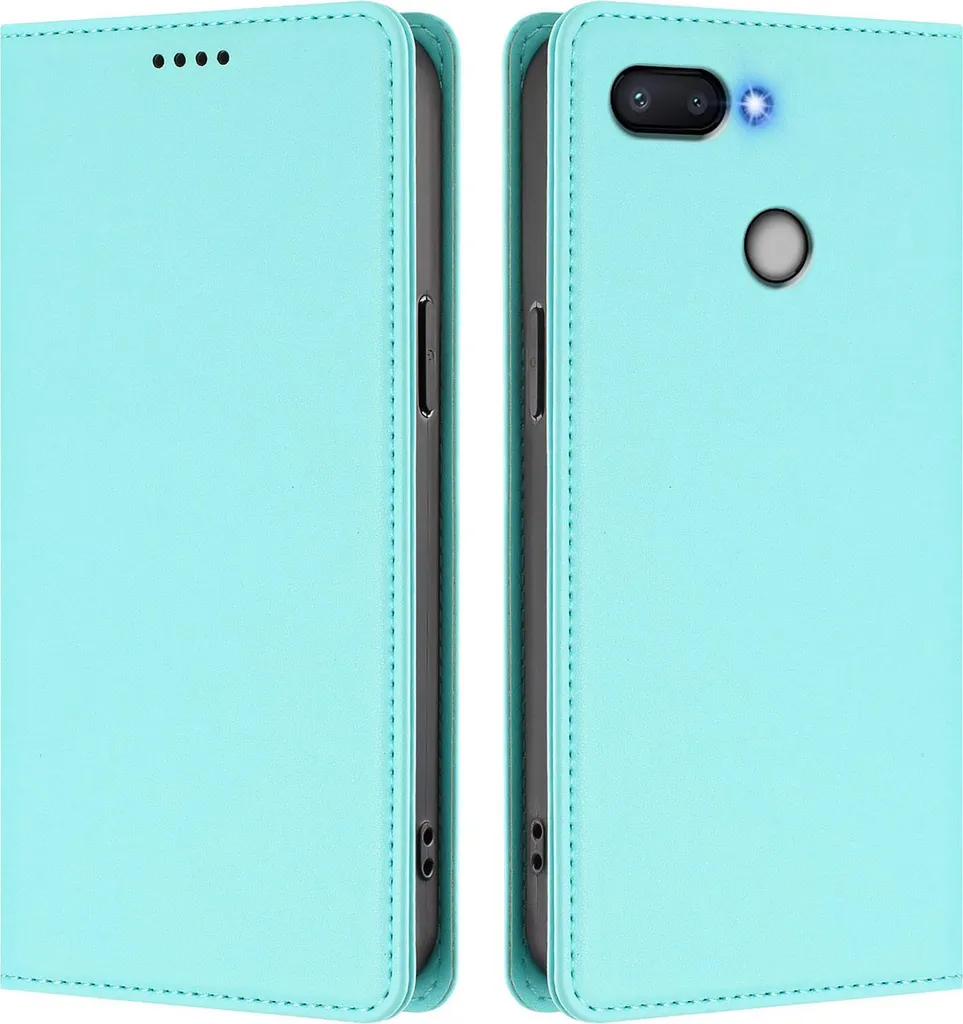 Offerta Cover Xiaomi Redmi 6/6A 2-in-1 - Portafoglio e Stand Turchese