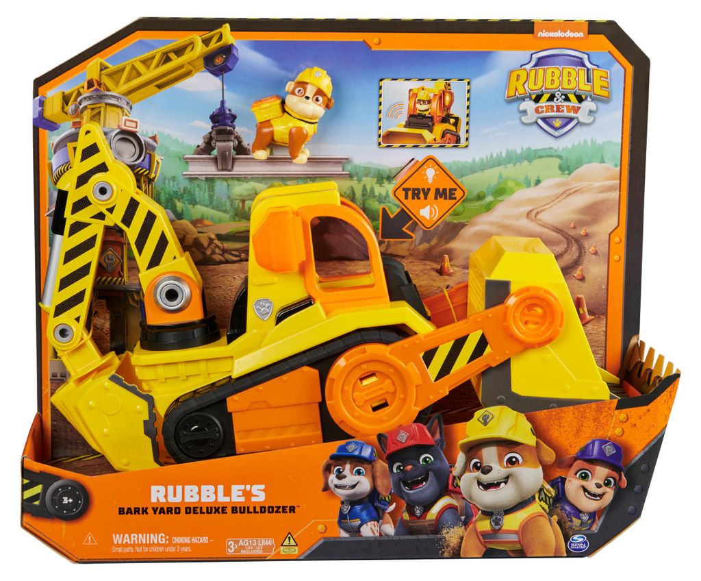 Rubble & Crew 6068074, Buldozer, 3 rok/roky, LR44, Plast, Obrázek produktu 