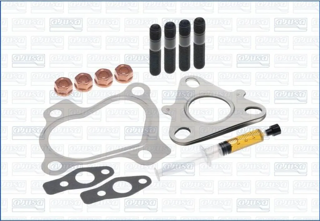 Kit d'installation turbocompresseur AJUSA JTC11593 avec joints et vis