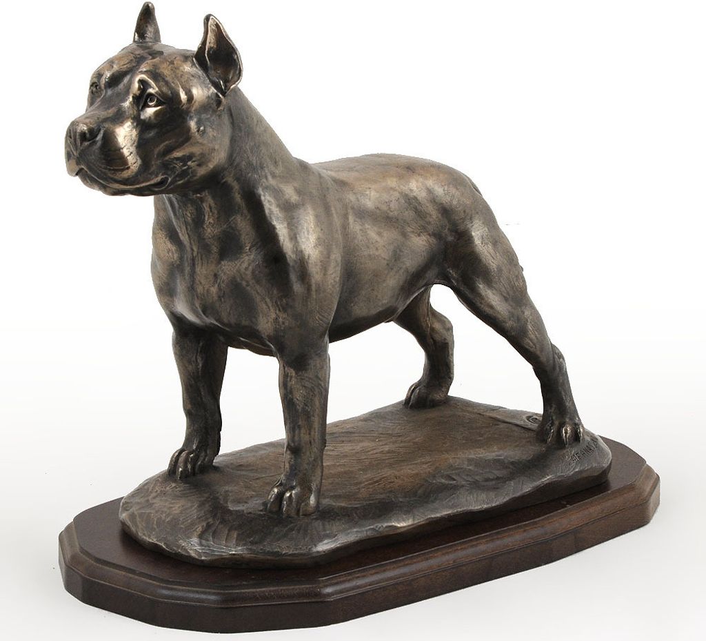 American Staffordshire Terrier, Amstaff - exklusive Hundestatue, Innenraumgestaltung, limitierte Auflage von Figuren der Marke Art-Dog