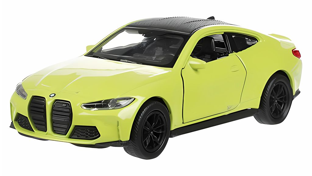 BMW M4 Modellauto 11,7cm aus Metall Modell Auto Spielzeugauto Spielzeug Kinder Geschenk 20 (Grün)