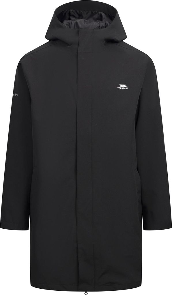 Trespass - "Uisdean" Jacke, wasserfest für Herren TP7222 (L) (Schwarz)